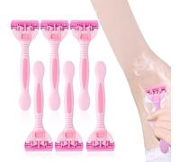JOCXZI razors women,womens razors,womens razor,ladies razors,razor blades women,ladies razors sensitive skin,Manual razor girls special armpit hair pubic hair leg hair hand hair (6 pieces)