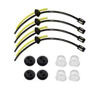 JOCXZI Universal Petrol Filter Kit, Fuel Hose Seal, Petrol Filter Kit, Universal Petrol Filter Replacement Parts, Fuel Hose Seal for Brush Cutter, Earth Auger, Hedge Trimmer, Brush Cutter, Pole Pruner