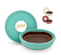 JoDaK Insect Trough, Bee Drinker, Diameter 14 cm, EasyClean Function, Standing, Plastic, Winterproof, Frost-Proof and Weatherproof, Bees, Butterfly Drinker