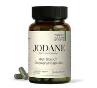 JODANE High Strength Chlorophyll Capsules with Parsley Leaf and Peppermint Leaf - Full Body Support for Fresh Breath, Underarms and Intimate Area - Detox and Digestion - 60 Vegan Capsules
