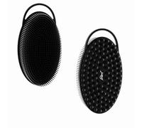 JODBUY 2 Packs Silicone Body Scrubber, Food-Grade Body Scrubber for Men & Women, Exfoliating Silicone Loofah for Sensitive Skin, Stocking Stuffers for Men & Women-The Most Popular Christmas Gifts
