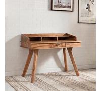 Jodhpur Writing Desk - 1 Drawer - Solid Sheesham Wood