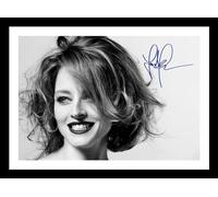 Jodie Foster Autographed Signed And Framed Photo
