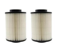 Jodriva 1/2 Pcs Motorcycle Parts Air Filter 1240482 Replacement, for Polaris, RZR Ranger 800 Replace 1240482 Air Filters Cleaner-2Pc Motorcycle Air Filter(2 pcs)