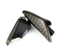 Jodriva 1 Pair Car Side Marker Dynamic Light Smoke Blinker Turn Signal Light, for, X3 F25 X5 E70 X6 E71 Car Indicator Light