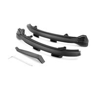 Jodriva 1 Pair Dynamic Rearview Mirror Indicator Smoked Lens Lamp Sequential Side Mirror Turn Signal Lights, for VW, MK7, for Golf GTI 2015-up Car Indicator Light