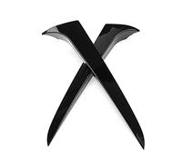 Jodriva 1 Pair Gloss Black Rear Window Side Spoiler Air Splitter, for BMW, for X3 F25 2011-2017/X1 F20 21 2012-2019 Rear Window Spoiler(X3 F25 2011-2017)