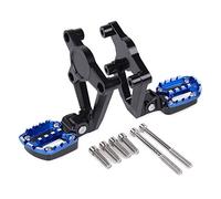 Jodriva 1 Pair Rear Foot Rear Set Footrest Foot Pegs Pedal Passenger Rearsets X ADV X-ADV 750 2017 2018 Motorcycle Accessories Motorcycle Foot Peg(Blue)