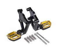 Jodriva 1 Pair Rear Foot Rear Set Footrest Foot Pegs Pedal Passenger Rearsets X ADV X-ADV 750 2017 2018 Motorcycle Accessories Motorcycle Foot Peg(Gold)