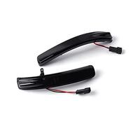 Jodriva 1 Pair Rearview Mirror Indicator Smoked Lens Lamp Dynamic Side Mirror Turn Signals Lights, for Ford, for Explorer, 2011-2019 Car Indicator Light