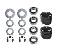 Jodriva 1 Set Front Wheel Bushing To Bearing Conversion Kits Replacement, for Husqvarna, 532009040 9040H Lawn Mower Part Sets Lawn Mower Front Wheel Bushing To Bearing Kit