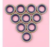 Jodriva 10pcs/lot Crankshaft Crank Oil Seal, for Husqvarna 266 268 272 181, Chainsaw Spare Tool Part 503260204 Chainsaw Crankshaft Bearing Kit