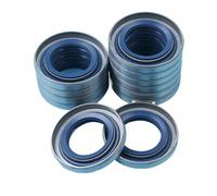 Jodriva 12Pcs/lot Crank Oil Seal, for Husqvarna, 51 55 254 257 262 357 359 351 346XP, for JONSERED, 2041 2045 2050 2159 GR 41 Saw 505275719 Chainsaw Crankshaft Bearing Kit