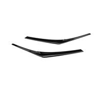 Jodriva 1Pair Front Headlight Eyelid Eyebrow Cover Eye Lids Sticker Trim, For Camry LE XLE SE XSE 2018-2022 Car Accessories Front Spoilers Front Spoiler(BLACK Gloss Black)