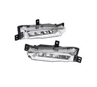 Jodriva 1Pair Front LED DRL Fog Light For X3 X4 G01 G02 2017-2019 Car Driving Lamp Daytime Running Light Bumper Lamp 63177412527 63177412528 Fog Lamp Car Fog Light Assembly