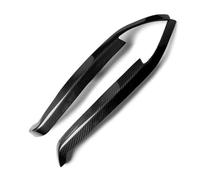 Jodriva 1pair Real Carbon Fiber Car Headlights Eyebrow Eyelids Trim Cover, for Accord, 1994 1995 1996 1997 Lamp Hoods Car Stickers Front Spoilers Front Spoiler
