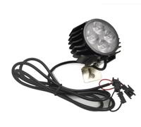 Jodriva 2 In 1 Led Headlights Front Lamp Light With Horn, for Kugoo M4 Pro Electric Kick Scooter Night Front Light Lamp Par Scooter Front Led Light