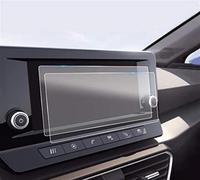 Jodriva 2 Pcs Car Multimedia Radio Display Screen Protector, for Leon MK4 Navi System 8.25 Inch 2020 Auto Interior Accessories Navigation Screen Protector