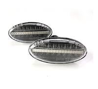 Jodriva 2 Pcs Dynamic Amber Side Marker Light Turn Signal Sequential Blinker Light Fender Lamps, for Mazda, 2 3 5 6 BT-50 MPV II Car Indicator Light(No Dynamic Clear)
