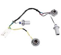 Jodriva 2 Pcs Tail Lamp Holder and Wiring Harness 92450-3Q000, for Hyundai, for Sonata Sedan 2.0L 2.4L 2011-2014 Rear Tail Light Lamp Wiring Harness Socket Holder and Wire Taillight Mounting Bracket(B