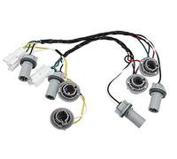 Jodriva 2 Pcs Tail Lamp Holder and Wiring Harness 92450-3Q000, for Hyundai, for Sonata Sedan 2.0L 2.4L 2011-2014 Rear Tail Light Lamp Wiring Harness Socket Holder and Wire Taillight Mounting Bracket(B