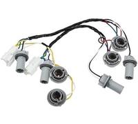 Jodriva 2 Pcs Tail Lamp Holder and Wiring Harness 92450-3Q000, for Hyundai, for Sonata Sedan 2.0L Rear Tail Light Lamp Wiring Harness Socket Holder and Wire Taillight Mounting Bracket