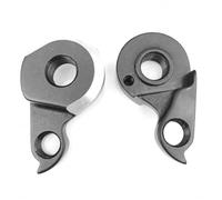 Jodriva 2Pc Bicycle Parts Mech Dropout, for Forme Flash 2018 Road Cross Gravel Bike Thru-Axle Carbon Frame Gear Rear Derailleur Rd Hanger Bicycle Rear Hanger(BLACK QQH01046P2)