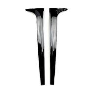 Jodriva 2PCS ABS Bright Black Car Rear Window Spoiler Side Wing Cover Trim, for POLO, for MK6 2018 2019 2020 Exterior Accessories Rear Window Spoiler