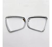 Jodriva 2pcs ABS Chrome Door Rearview Rear View Mirror Eyebrow Cover Car Exterior Styling Trim, for Peugeot, for 3008 GT 2017 2018 Car Side Mirror Rain Visor