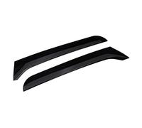 Jodriva 2Pcs Car Black Plastic Rear Window Side Spoiler Wing Lip Cover Trim Sticker, for Sharan, 2011 2012 2013 2014 2015 2016 2017 On Rear Window Spoiler