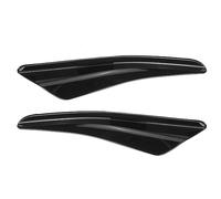 Jodriva 2pcs Car Front Bumper Side Spoiler Splitter Wing, for Golf, for MK8 GTI GTD R R-Line 2020-2022 Side Canard Splitter Rear Window Spoiler(Glossy Black)