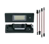 Jodriva 2pcs Car License Number Plate LED Light CANBUS No Error 12V Trunk Lamp, for BMW E81 E87 E63 E64 E89 Z4 F20 F21 Light Source License Plate Light