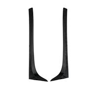 Jodriva 2pcs Car Rear Window Side Wing Trim Lip Spoiler, for Golf, Side Wing Splitter Trim Rear Roof Wing Side Edge Tail Flap Black Trunk Spoiler Rear Window Spoiler