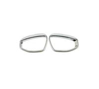 Jodriva 2pcs Car Rearview Mirror Block Rain Eyebrow Cover Trim Sticker Styling ABS Chrome Accessories, for, for A3 2020 2021 Car Side Mirror Rain Visor(Chrome Mirror)