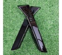 Jodriva 2pcs Car Window Trim Lip Spoiler, for Seat, for Leon 5F FR Mk3 MK3.5 Gloss Rear Roof Wing Side Edge Tail Flap Rear Trunk Spoiler Lip Rear Window Spoiler