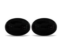 Jodriva 2Pcs Dynamic Amber Side Marker Turn Signal Indicator Repeater Light Sequential Blinker, for MINI, Cooper R55 R56 R57 R58 R59 Car Indicator Light(No Dynamic Smoked)