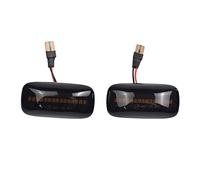 Jodriva 2pcs Dynamic Flowing Turn Signal Side Marker Light Blinker Lamp, for NISSAN, Maxima Almera Pulsar N15 Cefiro A32 1995-2000 Car Indicator Light(Option 1)