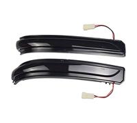 Jodriva 2Pcs Dynamic LIGHT Streamer Strip Turn Signal Light Sequential Blinker Indicator Lamp, for, A B Class W169 W245 2008-2012 Car Indicator Light