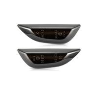 Jodriva 2pcs Dynamic Side Marker Light Sequential Turn Signal Light Lamps Blinker, for Chevrolet, Trax, for Opel, Mokka Car Indicator Light