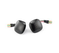Jodriva 2Pcs Dynamic Side Marker Lights Turn Signal Light Car Fender Lamp Blinker, for Skoda, for Seat Ibiza, for, A3 8L A4 8D A4 S4 B5 Car Indicator Light