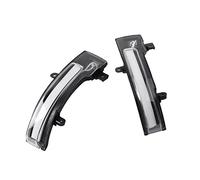 Jodriva 2Pcs Dynamic Side Mirror Turn Signals Sequential Rearview Mirror Lights, for Mitsubishi, Lancer ASX Outlander Sport Facelift Car Indicator Light(Clear Lens)
