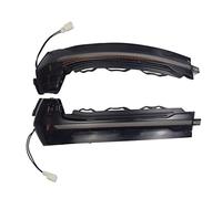 Jodriva 2pcs Dynamic Turn Signal Light Flashing Water Side Mirror Indicator Blinker, for, A3 S3 8V RS3 2014 2015 2016 2017 2019 2020 Car Indicator Light