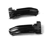 Jodriva 2Pcs Dynamic Turn Signal Lights Smoked Lens Side Mirror Blinker 12V Rearview Mirror Lamp Indicator, for Ford, Escape Kuga 2019- Car Indicator Light