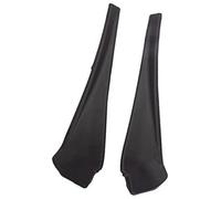 Jodriva 2Pcs Fits, for NISSAN, Rouge 2014-2020 Front Driver and Passenger Side Windshield Wiper Side Cowl Extension Fender Trim Cover, 66895-4CL0A 66894-4CL0A Wiper Arm Cover