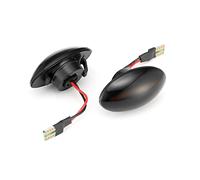 Jodriva 2pcs Flowing Side Repeater Lamp Dynamic Side Marker Light Interior Light, for, for MINI, Cooper Cabrio R50 R52 R53 2002-2008 Car Indicator Light