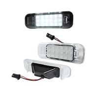 Jodriva 2Pcs, for Kia Rio 2005-2011 Rio5 2006-2011 High Brightness White LED License Plate Light Number Plate Lamps License Plate Light
