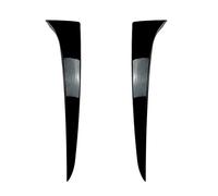 Jodriva 2Pcs Gloss Black Rear Window Side Wing Roof Spoiler Splitter Stickers, for KAMIQ Rear Window Spoiler