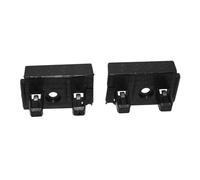 Jodriva 2Pcs Left & Right Front Bumper Fender Support Retainers Bracket Holder Mount 1084171-00-F 1084172-00-F , for Tesla, Model 3 Bumper Bracket Replacement