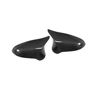 Jodriva 2PCS Real Carbon Fiber Car Rear View Side Mirror Cover Caps Shell, for, F80 F82 M4 LHD 2015 2016 2017 2018 LEFT HAND DRIVER SIDE Car Mirror Cover