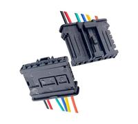 Jodriva 2pcs Rear Tail Light Wiring Connector, for Peugeot, for Citroen, 206 207 307 308 C3 C4 Taillight Mounting Bracket